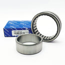 Abdul Traders YFB NA 4910 needle roller bearing with steel inner and outer rings and original blue packaging box