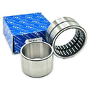 Abdul Traders YFB NA 6914 needle roller bearing with metallic finish and branded blue packaging box