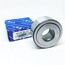 Abdul Traders YFB NAST 20 ZZ needle roller bearing with metal shielding in front of its blue and white product box