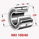 Abdul Traders YFB NKI 100/40 needle roller bearing with IR machined inner ring for heavy-duty industrial machinery