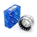 Abdul Traders NKIA 5908 YFB combined needle roller and ball bearing with its blue branded packaging box