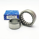 Abdul Traders YFB NKIS 35 needle roller bearing with inner ring, featuring precision steel construction.