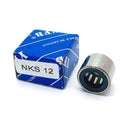 Abdul Traders YFB NKS 12 needle roller bearing with its blue and white branded packaging box