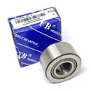 Abdul Traders YFB NUTR 15 needle roller follower bearing with its blue and white branded packaging box