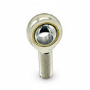 Abdul Traders AT POS 30L male rod end bearing with left-hand thread, 30mm bore, steel construction, and PTFE liner.