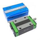 Abdul Traders QEH 20CA SHAC CNC linear guide block with green end caps and original blue packaging box