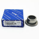 Abdul Traders YFB RAX 720 needle roller bearing with its blue branded packaging box for industrial machinery