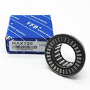 Abdul Traders YFB RAX 725 needle roller bearing with its blue and white branded packaging box