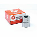 Abdul Traders RN205-43L sleeve, a cylindrical roller bearing part with '43' imprinted. Next to its orange and white Sumitomo Heavy Industries box.