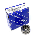 Abdul Traders YFB RNA 498 needle roller bearing with its blue branded packaging box