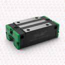 Abdul Traders SHAC GHH 20 CA linear guide block for 20mm CNC rails with black housing and green end caps