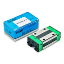 Abdul Traders SHAC QEH 15CA linear guide block with green end caps and metal rail carriage in original blue box