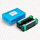Abdul Traders SHAC QHH 20CA CNC linear guide block with green end caps and blue product packaging box