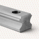 Abdul Traders SHAC GHR 45-4000 heavy-duty linear guide rail with precision-ground steel surface and mounting holes