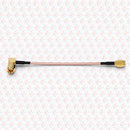 Abdul Traders SMA-SMA laser fiber sensor cable with gold-plated connectors and 150mm PTFE insulated wire