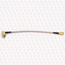 Abdul Traders SMA-SMA laser sensor cable with 150mm PTFE insulated wire and gold-plated connectors.
