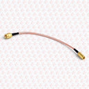 Abdul Traders SMB-SMA PTFE laser fiber machine cable with gold-plated connectors and 150mm length