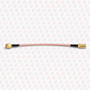 Abdul Traders SMB-SMA 150mm PTFE laser fiber machine sensor cable with gold-plated connectors