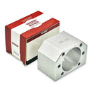 Abdul Traders WERB DSG 25H aluminum nut support housing for 25 mm CNC ball screw nuts, with mounting holes.