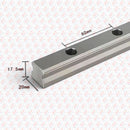 Abdul Traders WERB HGR 20-4000 linear guide rail, 20mm width, 17.5mm height, precision ground steel for CNC machines.