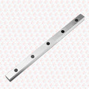 Abdul Traders WERB HGR 35 linear guide rail, 35mm width, steel construction with black mounting holes for CNC machines.