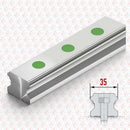 Abdul Traders WERB HGR 35 linear guide rail with 35mm width for CNC machinery and industrial automation systems.