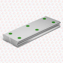 Abdul Traders WERB MGWR 9-1000 miniature linear guide rail, 9mm wide steel rail for CNC and automation equipment.