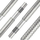 Abdul Traders WERB SFUR 1610 chrome steel (GCR15) ball screw threaded rod for CNC machinery with 16mm diameter and 10mm lead