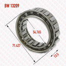 Abdul Traders YFB BW 13209 sprag clutch cage bearing with technical dimensions for industrial machinery
