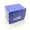 Abdul Traders YFB CF 30 needle roller bearing in a blue branded cardboard box for industrial cam follower applications