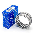 Abdul Traders YFB BR 324116 heavy-duty machined needle roller bearing without inner ring next to its blue product box