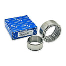Abdul Traders YFB PNA 35/55 needle roller bearing set with blue branded packaging for industrial machinery