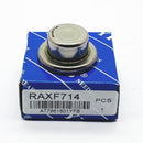 Abdul Traders YFB RAXF 714 needle roller bearing on its blue branded packaging box for industrial machinery