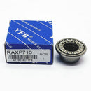 Abdul Traders YFB RAXF 715 needle roller bearing with blue branded packaging box for industrial machinery