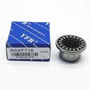 Abdul Traders YFB RAXF 718 needle roller bearing with blue branded packaging for industrial machinery