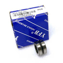 Abdul Traders YFB RNA 498 needle roller bearing without IR, shown with its blue and white branded packaging box.