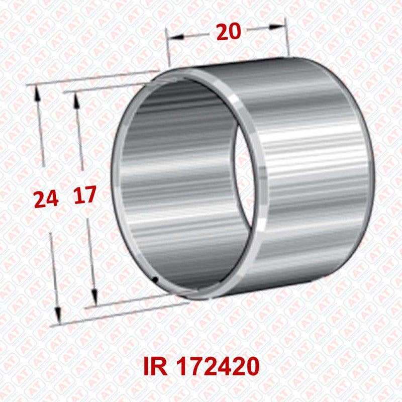 IR 172420 - IR Series , Inner Races , Needle Roller Bearings | YFB | Abdul Traders