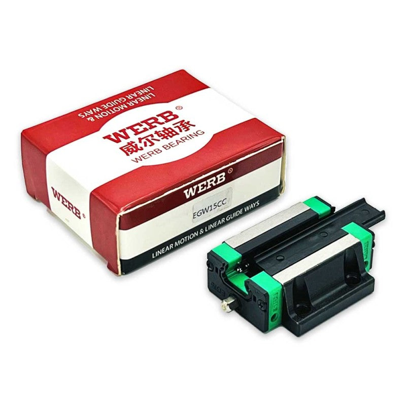 EGW 15CC WERB - EGW Series , Linear Guide Blocks , CNC Linear Guideways | WERB | Abdul Traders