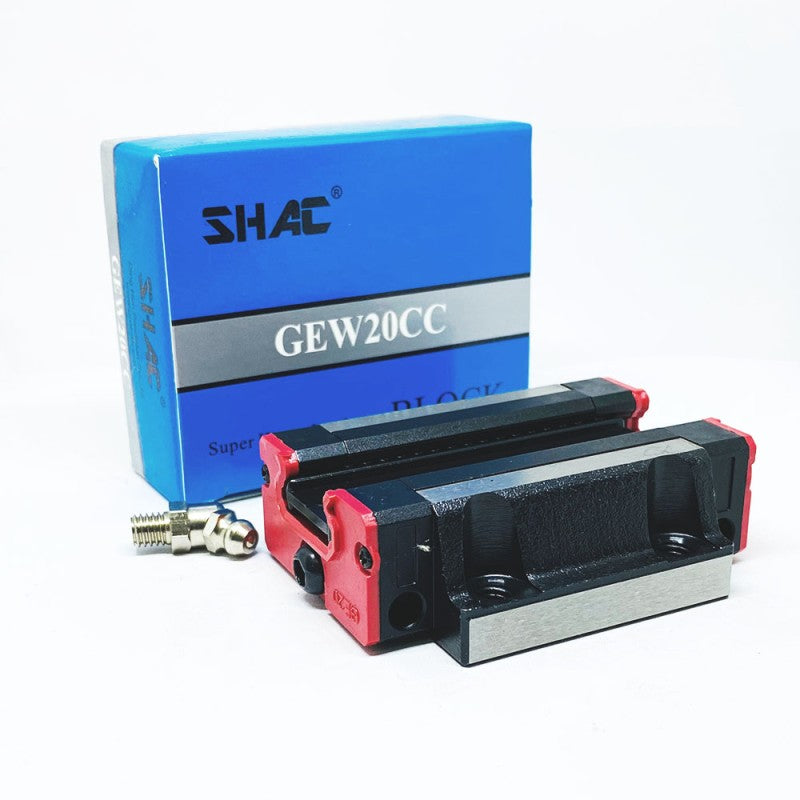 GEW 20 CC (EGW 20CC) - EGW Series , Linear Guide Blocks , CNC Linear Guideways | SHAC | Abdul Traders