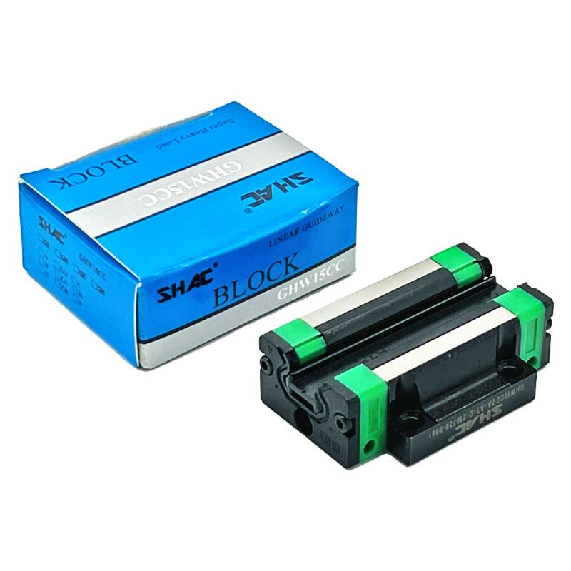 GHW 15 CC (HGW 15CC) - HGW Series , Linear Guide Blocks , CNC Linear Guideways | SHAC | Abdul Traders