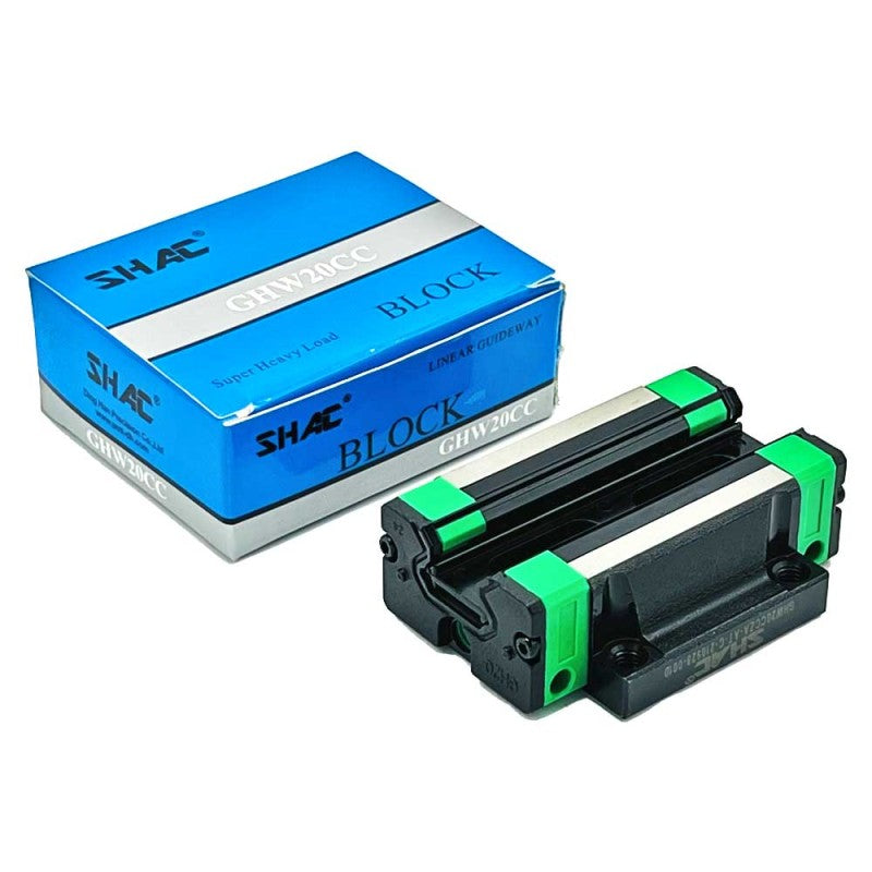 GHW 20 CC (HGW 20CC) - HGW Series , Linear Guide Blocks , CNC Linear Guideways | SHAC | Abdul Traders