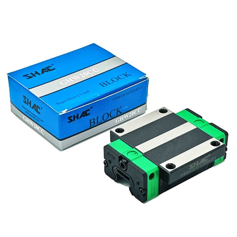 GHW 20 CC (HGW 20CC) - HGW Series , Linear Guide Blocks , CNC Linear Guideways | SHAC | Abdul Traders