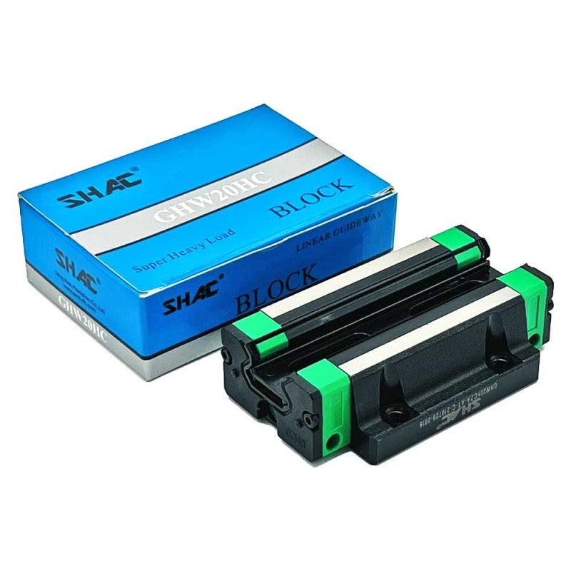 GHW 20 HC (HGW 20HC) - HGW Series , Linear Guide Blocks , CNC Linear Guideways | SHAC | Abdul Traders