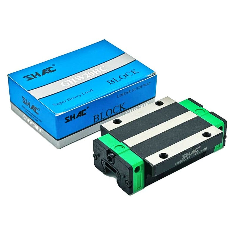 GHW 20 HC (HGW 20HC) - HGW Series , Linear Guide Blocks , CNC Linear Guideways | SHAC | Abdul Traders