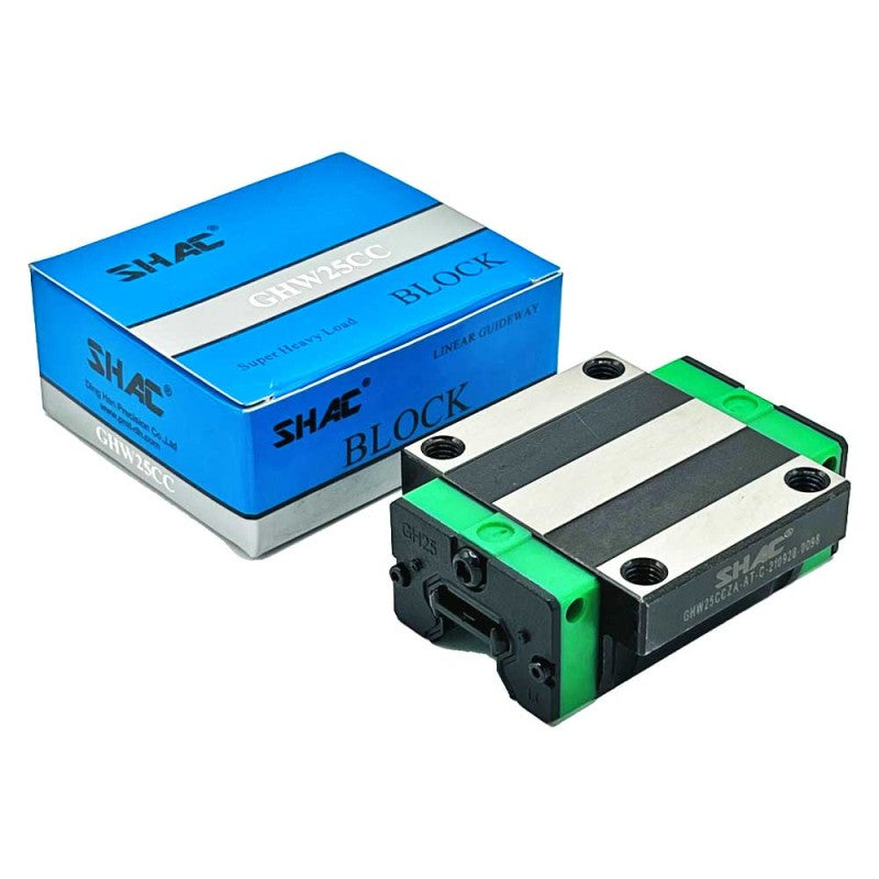 GHW 25 CC (HGW 25CC) - HGW Series , Linear Guide Blocks , CNC Linear Guideways | SHAC | Abdul Traders