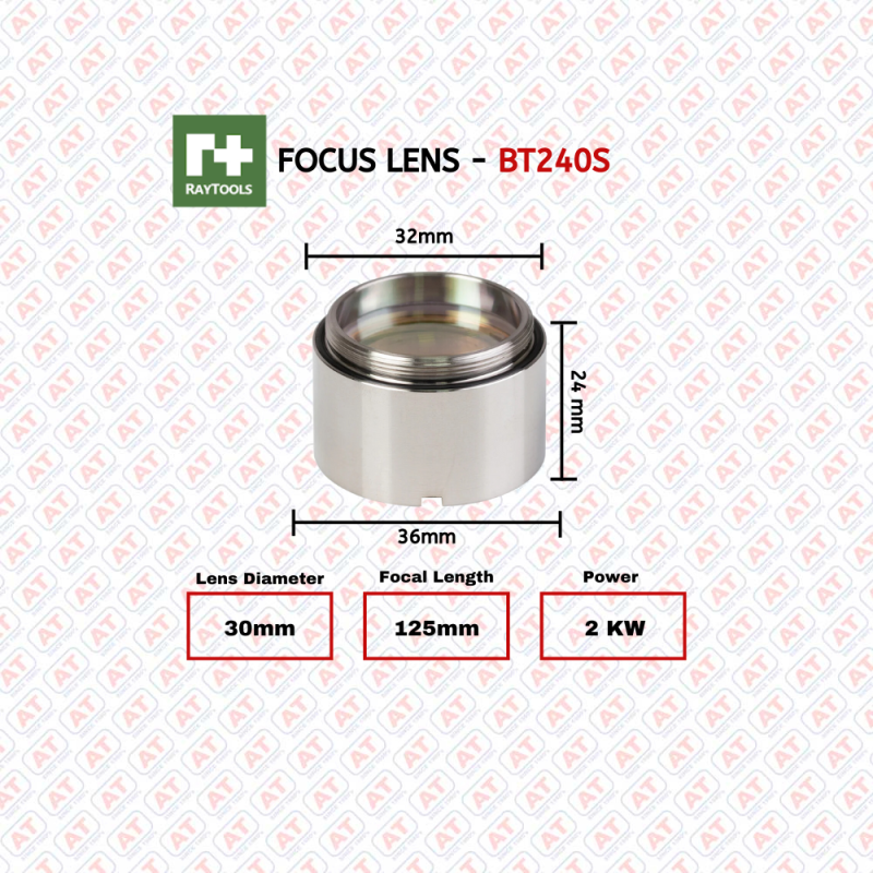 BT240S | Focus Lens Assembly | D30xFL155 | 120A60025A | Raytools