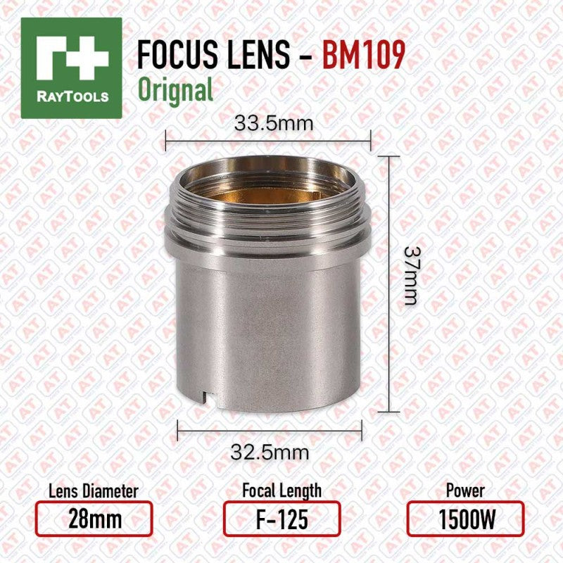BM109 | Focus Lens Assembly | D28xFL125 | Raytools