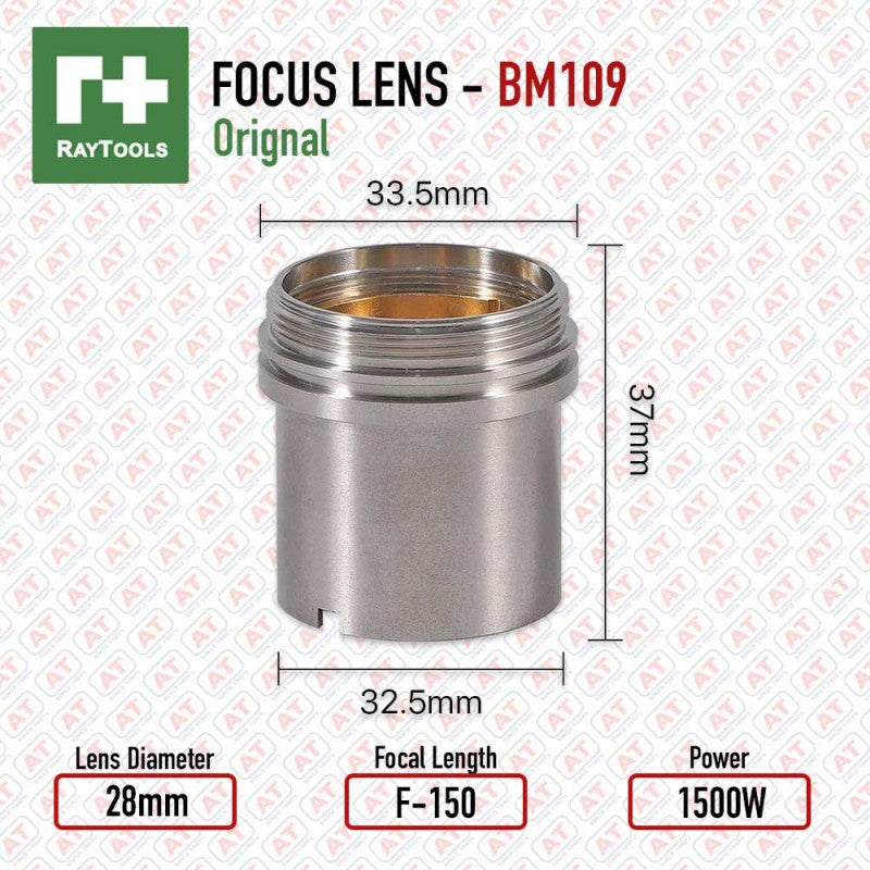 BM109 | Focus Lens Assembly | D28xFL150 | Raytools