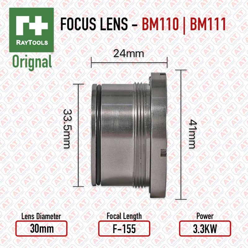 BM110-111 | Focus Lens Assembly | D30xFL155 | 120AG0800A | Raytools