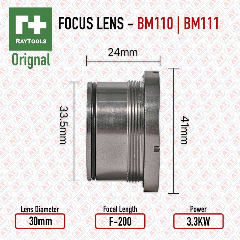 BM110-111 | Focus Lens Assembly | D30xFL200 | Raytools